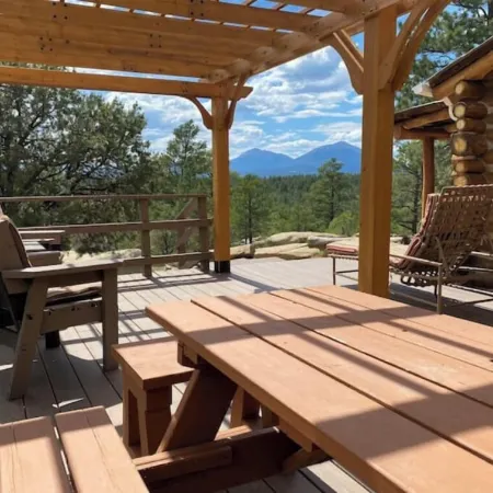 CJs Ranch RV and Tent Sites, with Log Cabin