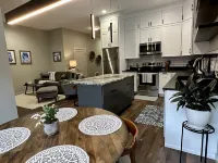 Downtown Whitefish awaits you at Central Ave Suite, Modern luxury.