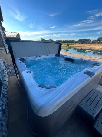 Beach Lake Retreat with Private Lake and Hot Tub