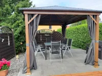 Vacation apartment 100sqm <br>Living <br>3 double beds Bedroom<br>Kitchen<br>Bathroom