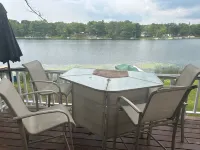 Cozy Cottage in Glennie MI on All Sports North Lake with Deck, Dock & Firepit.