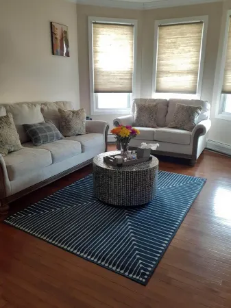 Apt with utilities, wifi, a compact parking space, & on-site laundry near NYC!
