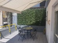 The apartment is located right in the city center.  Parking available