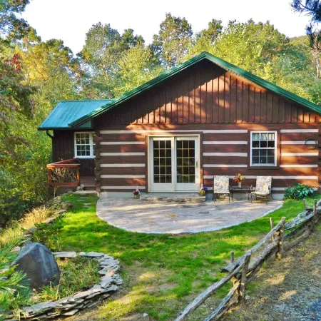 Wi-Fi PRIVATE Cabin in town Black Mountain Montreat FAST to Asheville WOODS