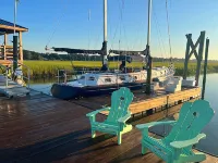 60' Sailing Yacht on a Private Dock