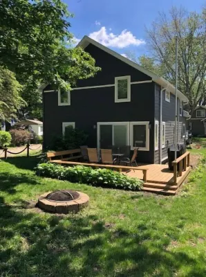 Completely remodeled home within walking distance to the lake! Hotels near McIntosh Woods State Park
