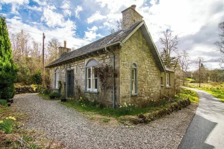 The Lodge at Duchray Castle.  Perfect for family with 3 small children.