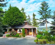 This Whidbey Island  waterfront vacation home is your own private resort.
