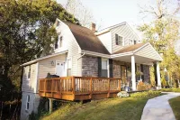 Charming, spacious house with large outdoor area.