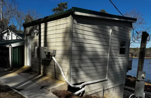 Cabin 3 Directly on the Lake 하우스턴 카운티 호텔