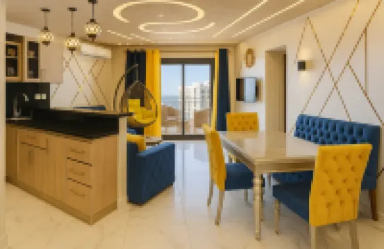 Elegant Chalet with Ocean Views in Porto Said Resort
