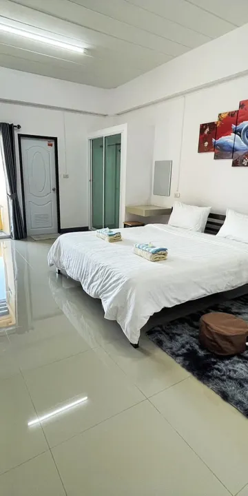 ห้องดีลักซ์เตียงคิงไซส์วิวสวน สำหรับผู้พิการ
