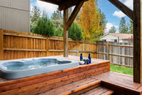 Charming Retreat with Hot Tub and Outdoor Dining - Inviting Mountain Haven