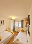 Bright 2 bedrooms flat w parking&balcont Hôtels à proximité de la Howald