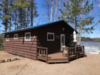2 bedroom cabin at boutique resort north woods MN