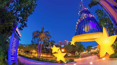 ホテル周辺 ディズニーランド ホテル アナハイム ロサンゼルスの写真