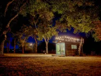 Stylish Container Retreat - LED Rooftop Deck, Custom Shower Hotels in McLennan County