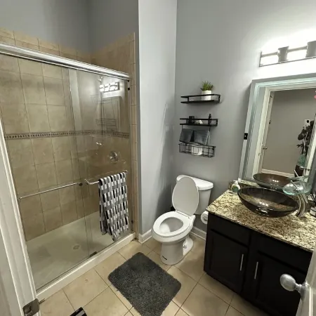 Penthouse Condo in Chicago featuring Zero Gravity Massage Chair