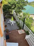 PRETTY VILLA, ALL COMFORT, in exotic wood, NEAR BEACH and PRIVATE SWIMMING POOL