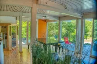 Contemporary villa with pool, spa and sauna in the heart of unspoilt nature