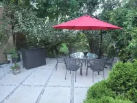 Charming 3-bedroom house in amazing Chicago Hotels near Terminal 1 Station