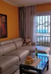 BEAUTIFUL APARTMENT 60m2, SEA VIEW, 1 BEDROOM, LIVING ROOM, KITCHEN, BATH, BALCONY