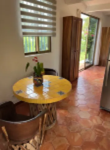 One bedroom oceanfront guesthouse.