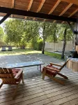 New wooden villa, 5 minutes from the beach Hotels in Ares