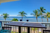 Romantic Oceanfront Condo at Lahaina Shores with Sweeping Ocean Views