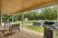 Spacious Maine Mountain Escape – Sleeps 15, Hot Tub, Ping Pong & Trails