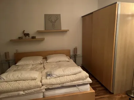 Bright 2-room apartment with terrace and beautiful view Отели в г. Тельфс