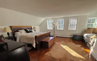 The George is an elegant restored home in the Hudson Valley