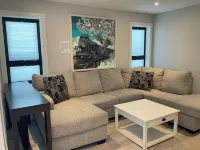 New 2 bedroom carriage house, a block from the Okanogan lake, close to downtown.