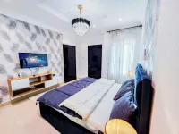 Family friendly apartment with game room and deck. Very homey