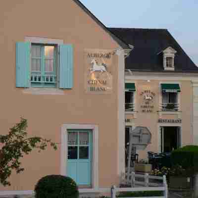 Auberge du Cheval Blanc a Beaumont Pied de bœuf 72500 Hotel Exterior