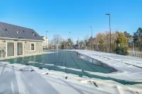 Balcony & Pool Access: Modern Gainesville Home Hotels in Gainesville