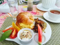 El Litoral Gentle Wellness Retreat in Coronado, Panama - petit déjeuner