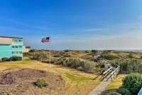 Walk to Beach Ocean-View Atlantic Beach Condo! - parking