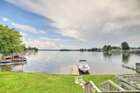 Waterfront Michigan Center Home w/ Boat Dock! - 3-Star