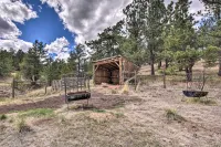 Quiet Guffey Getaway w/ Private Deck, Pond & Canoe - 3-Star