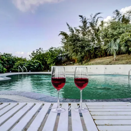 Alaya Stays Fortezza | Pet-Friendly 6-BHK Farmhouse with Private Pool
