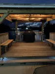 Cozy private green studio cottage on water free floating dock at your doorstep