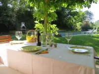 Rustikale Villa mit Pool direkt am Tiber gelegen