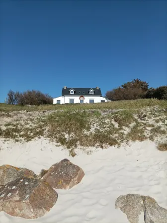 Villa Les Mouettes, 180° sea view, SAUNA, direct access to the beach