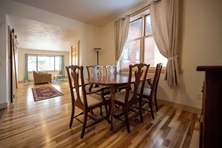 Historic Hawkes Apartment--downtown washburn, close to beaches, restaurants, etc