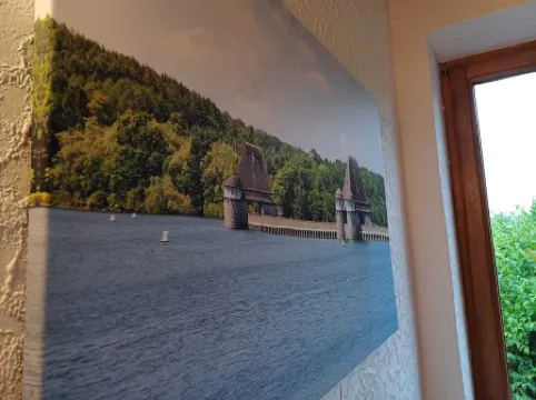 Möhne vacation apartment / view / 4 people / close to the lake