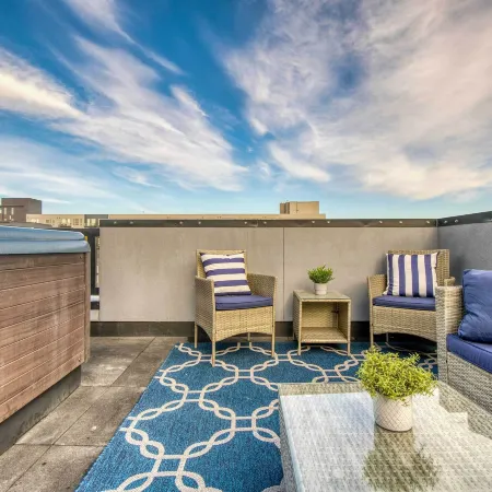 Walk to Empower Field: Townhome w/ Hot Tub!