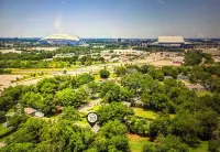 WALK TO THE STADIUM from STADIUM CIRCLE DR, a cozy 3-bedroom house in Arlington