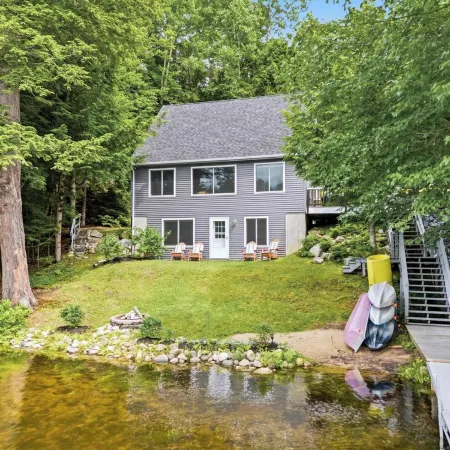 Big Pines Cabin- Belgrade Lakes Waterfront Retreat with Private Dock