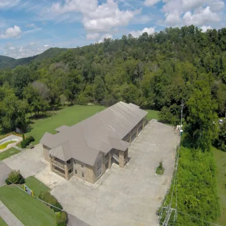 Pool + Riverfront! Couples Retreat in Smoky Mtns